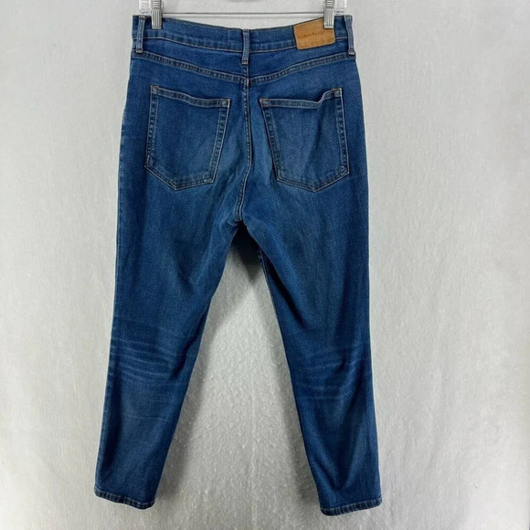 Everlane Jeans Women's Sz 30 Blue Ankle Skinny High-Rise Stretch Denim Pockets - Picture 2 of 10